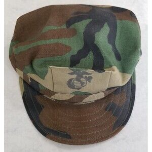Official Marine Corps Hat size large cap utility camouflage type class 1